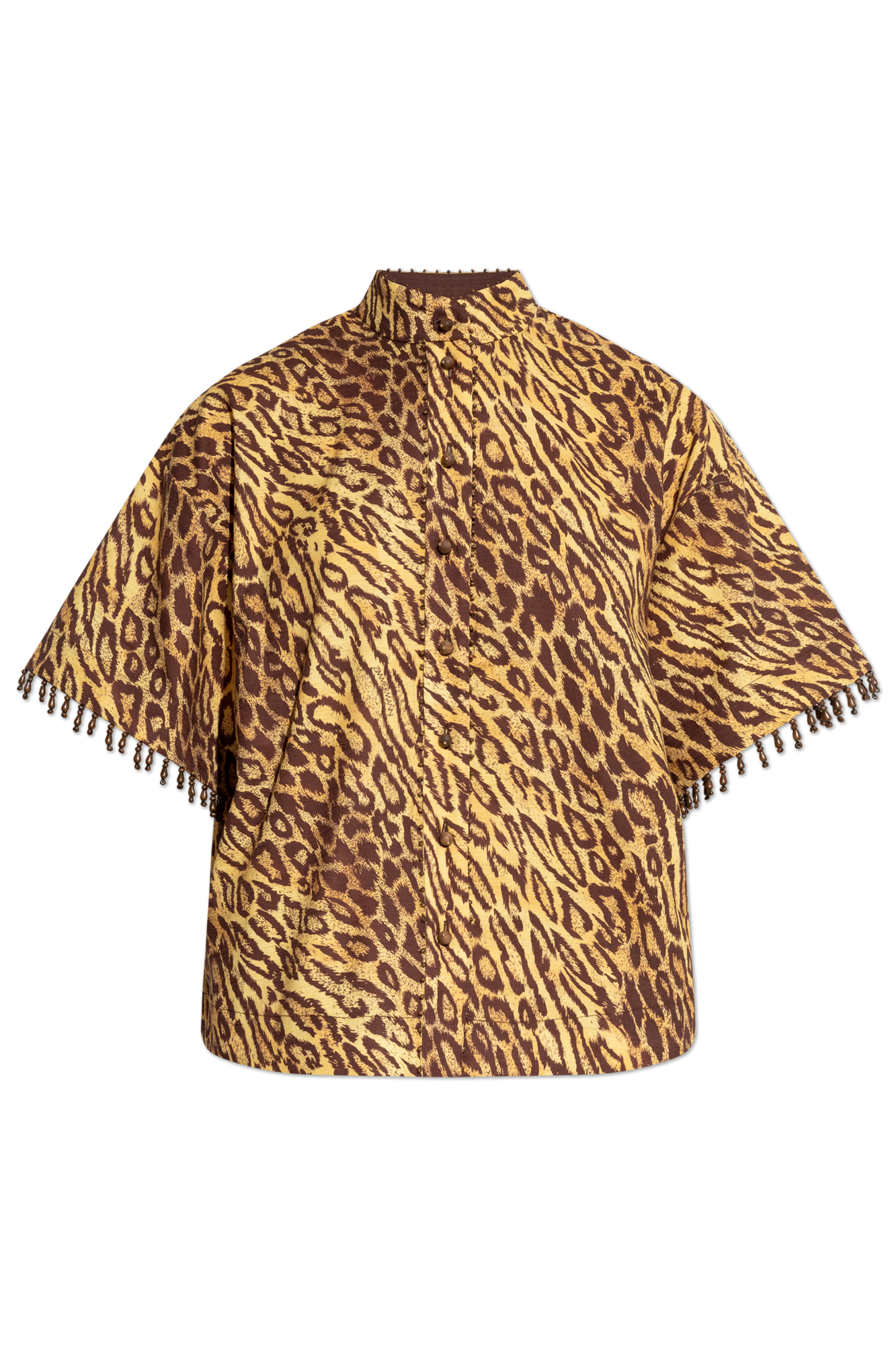 Beige Shirt with decorative beads Zimmermann - Vitkac Italy